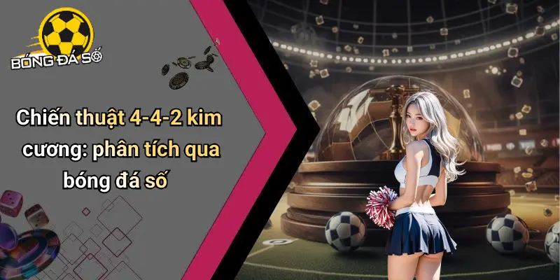 Chiến Thuật 4-4-2 Kim Cương: Lối Chơi Đa Chiều Đỉnh Cao 3 Chiến Thuật 4-4-2 Kim Cương