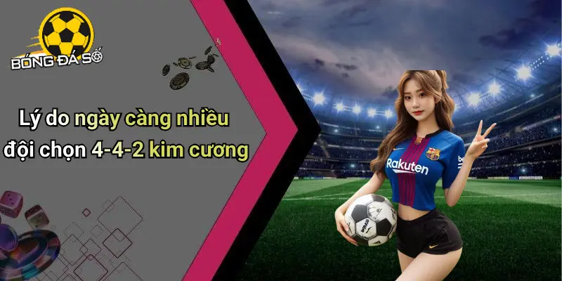 Chiến Thuật 4-4-2 Kim Cương: Lối Chơi Đa Chiều Đỉnh Cao 4 Chiến Thuật 4-4-2 Kim Cương