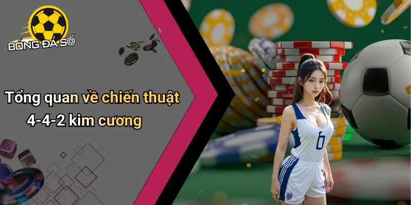 Chiến Thuật 4-4-2 Kim Cương: Lối Chơi Đa Chiều Đỉnh Cao 1 Chiến Thuật 4-4-2 Kim Cương