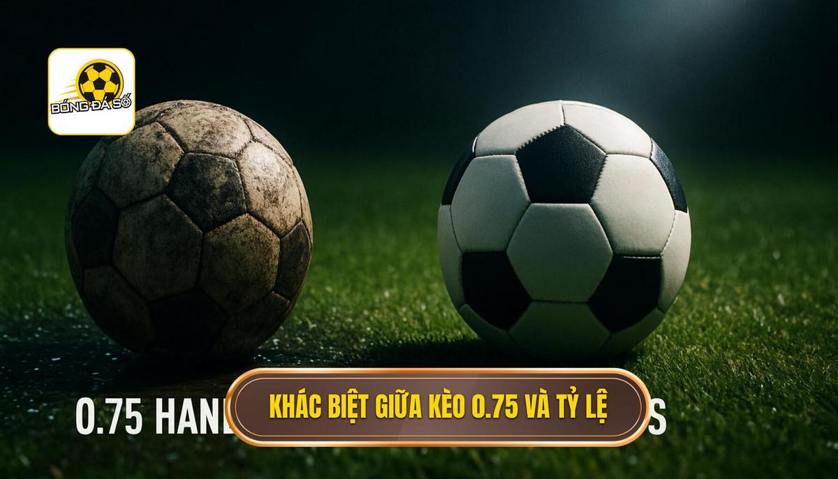 Sự Khác Biệt Cốt Lõi Giữa Kèo 0.75 và Các Tỷ Lệ Lân Cận